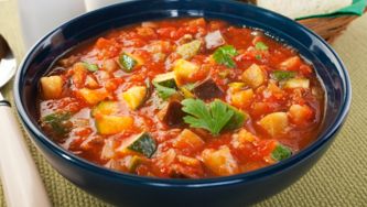 Soupe à l'aubergine (Brésil)