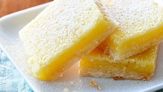 Carrés au citron divins