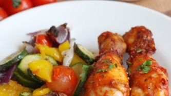 Curry de poulet rôti