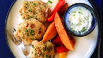 Sauté de poulet au citron et aux câpres