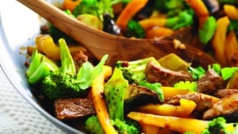 Sauté au brocoli teriyaki-orange