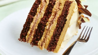 Gâteau chocolat-meringue-crème au beurre
