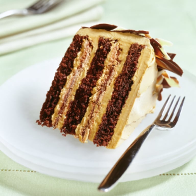 Gâteau chocolat-meringue-crème au beurre