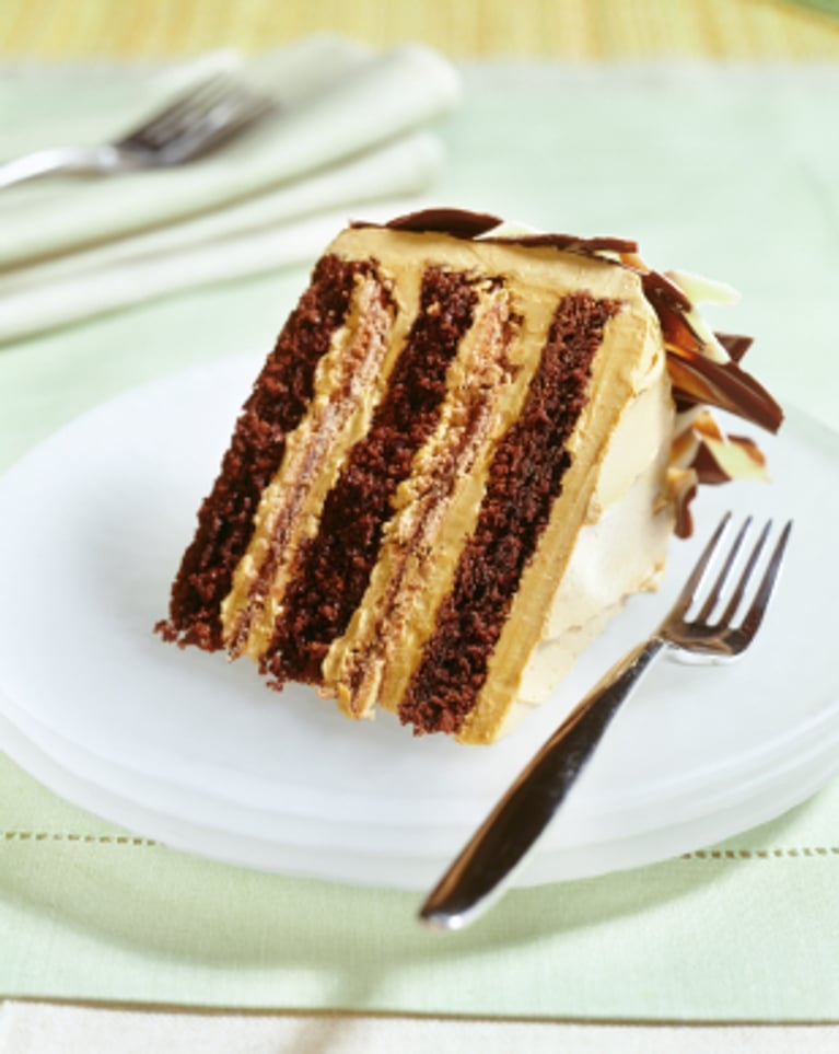 Gâteau chocolat-meringue-crème au beurre