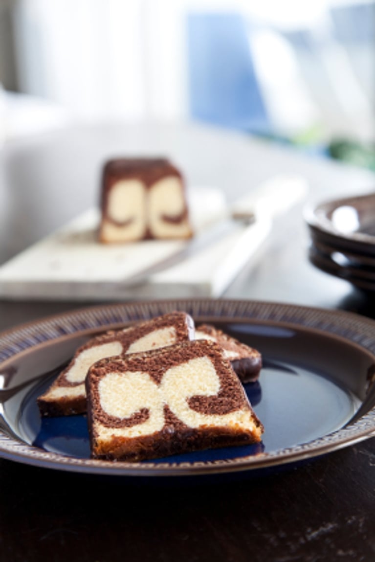 Gâteau marbré