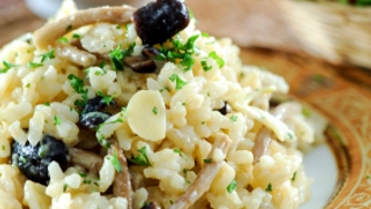 Risotto aux champignons