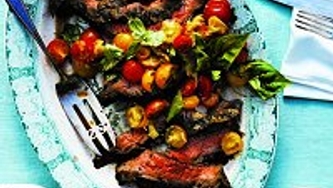 Bifteck grillé piquant