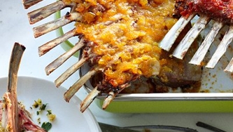 Carré d'agneau dijonnaise