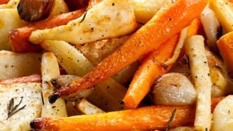 Courge spaghetti aux herbes