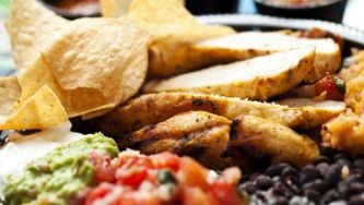 Fajitas au poulet