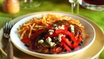 Filet mignon au cognac et aux échalotes