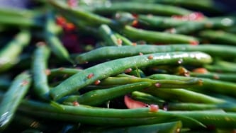 Haricots verts épicés
