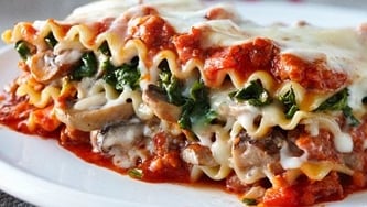 Lasagne faible en calories