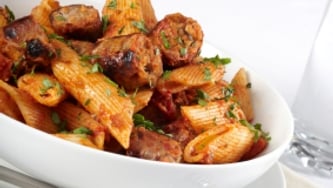 Rigatoni à la saucisse italienne