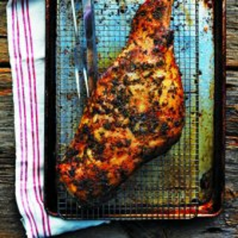 Gigot d'agneau à l'ail et au cumin