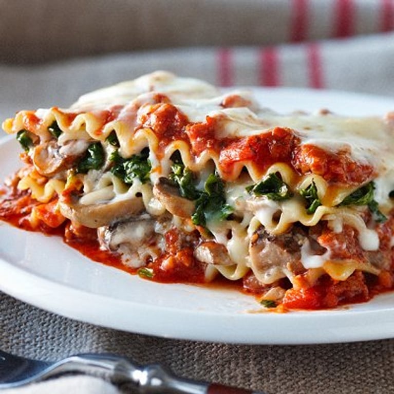Lasagne faible en calories
