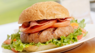 Hamburgers au poulet