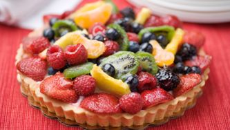 Jardinière de fruits frais