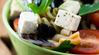 Pâtes méditerranéennes à la roquette