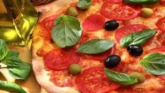 Pizza marinara