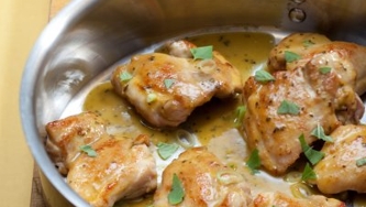Poulet à la cannelle et au gingembre