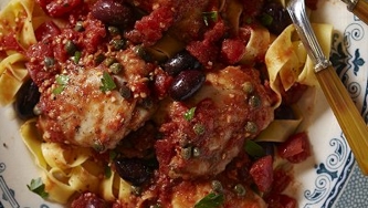 Poulet Puttanesca