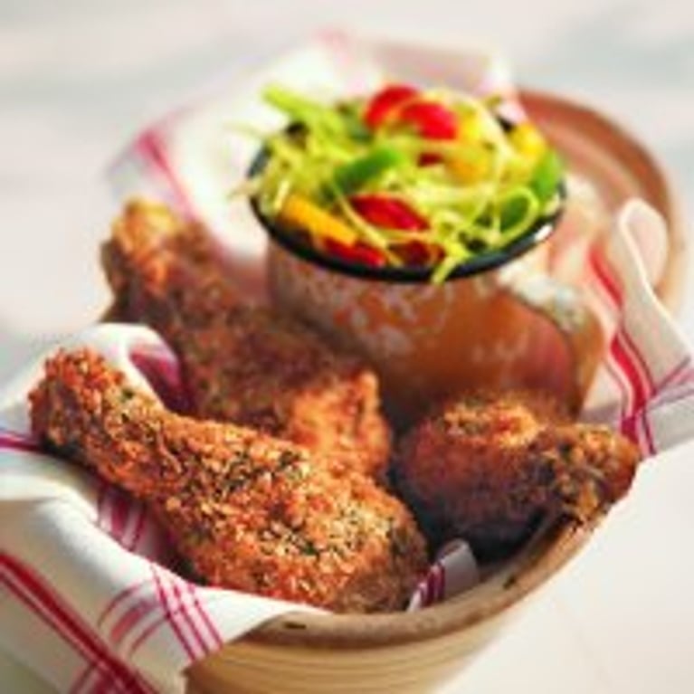 Pilons de poulet aux pacanes