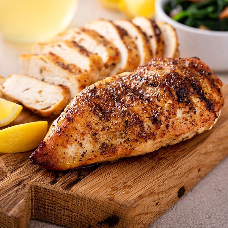 poitrine de poulet rhum