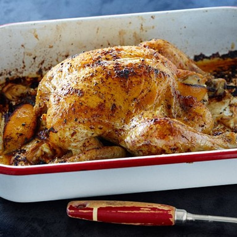 Canard à l'orange et au thym