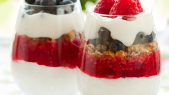 Parfait aux petis fruits