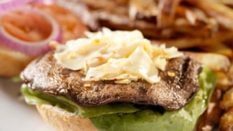 Sandwichs aux champignons portobello
