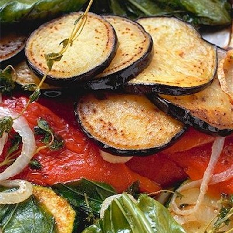Panini de légumes grillés