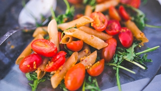 Penne aux légumes express