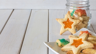 Biscuits vitraux