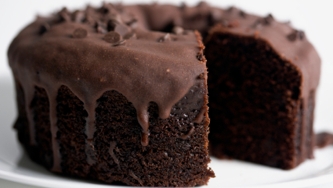 Gâteau mince au chocolat