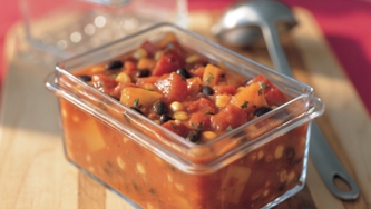 Chili végétarien épicé