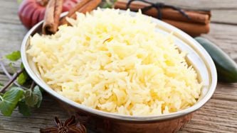 Riz pilaf au citron