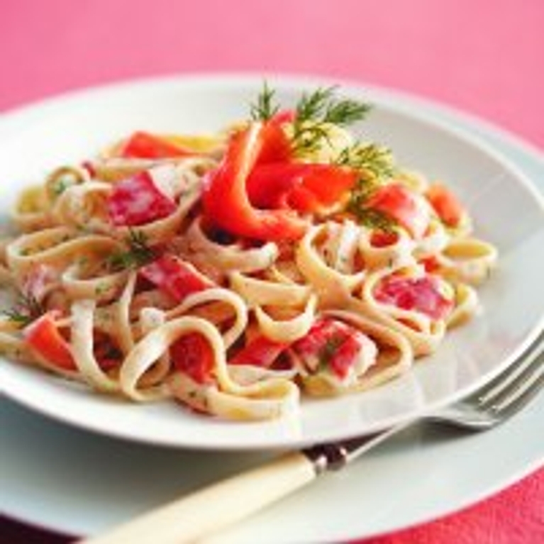 Fettucine Alfredo au citron