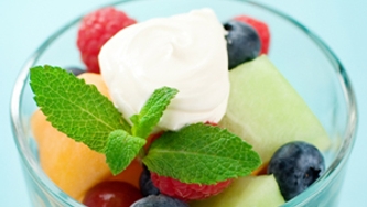 Salade aux cinq fruits