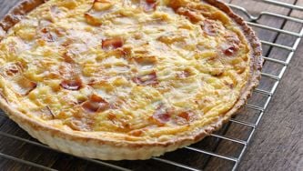 Tarte à l'oignon et au fromage