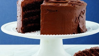 Gâteau décadent au chocolat