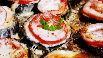 Aubergine au gratin