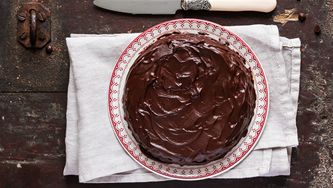 Gâteau choco-orange à la Guinness