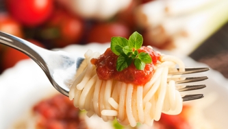Spaghettis collés