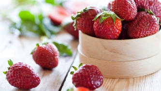 Quesadillas aux fraises