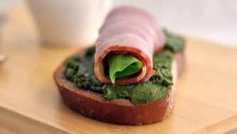 Bouchées au jambon