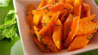 Salade de carottes glacées marocaines