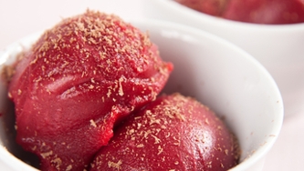 Sorbet aux tomates
