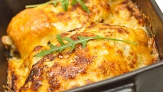 Poulet et légumes rôtis
