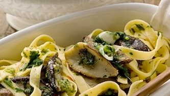 Pappardelle aux champignons